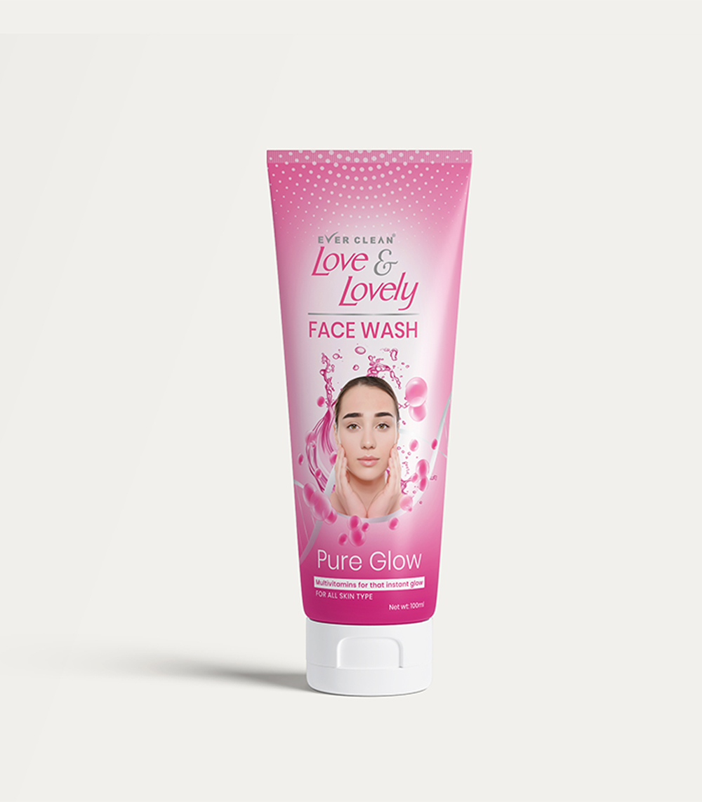 Love & lovely face wash home page